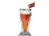 Obrácená sklenice na pivo