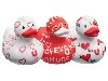 Osobní kačenky Love set 3ks